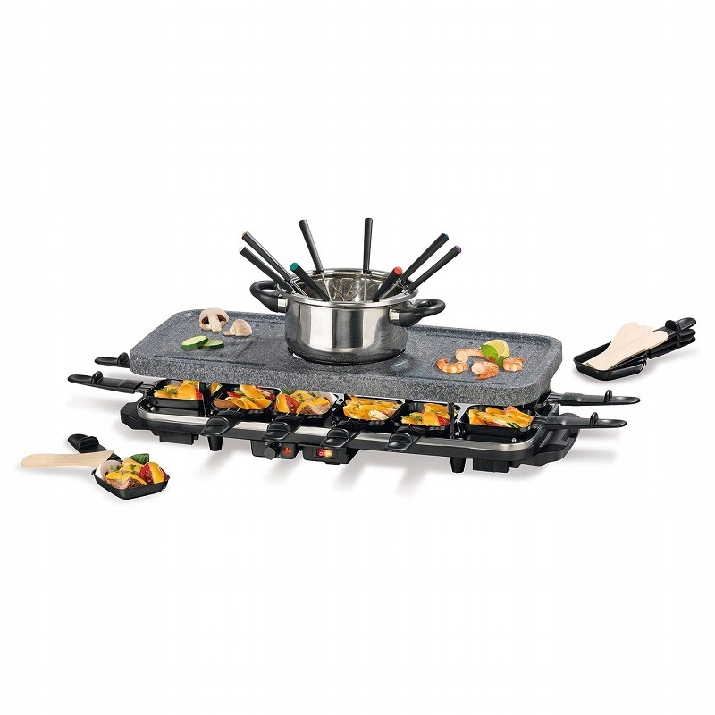 Gourmetmaxx Grill Elektryczny Raclette Fondue