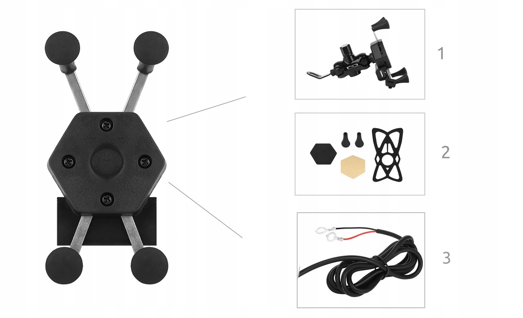 Купить Держатель для телефона с GPS, 3D-зарядное устройство для мотоциклетного двигателя: отзывы, фото, характеристики в интерне-магазине Aredi.ru