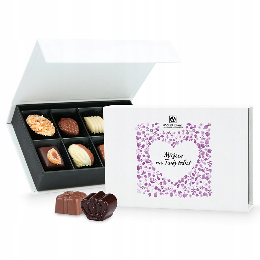 Praliny dla Babci i Dziadka Chocolate Box White Mi