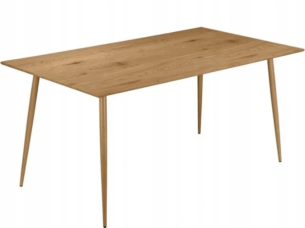 Stół do jadalni w stylu duńskim Lion, 160 cm, dąb