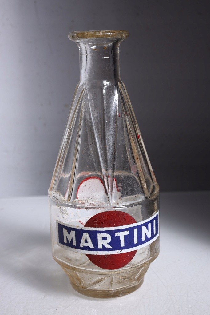 Stara butelka karafka Martini