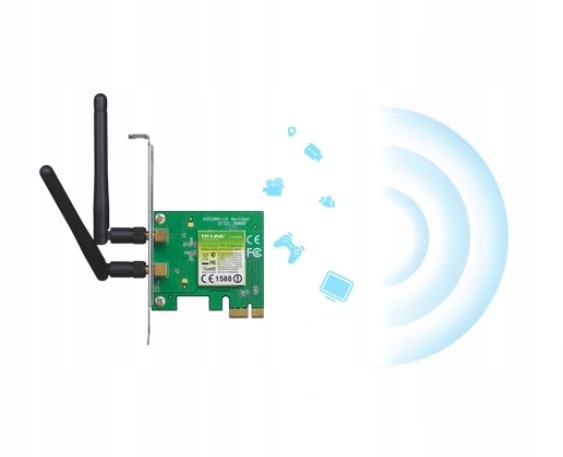 Купить Сетевая карта Wi-Fi N, PCI TP-LINK TL-WN881ND: отзывы, фото, характеристики в интерне-магазине Aredi.ru