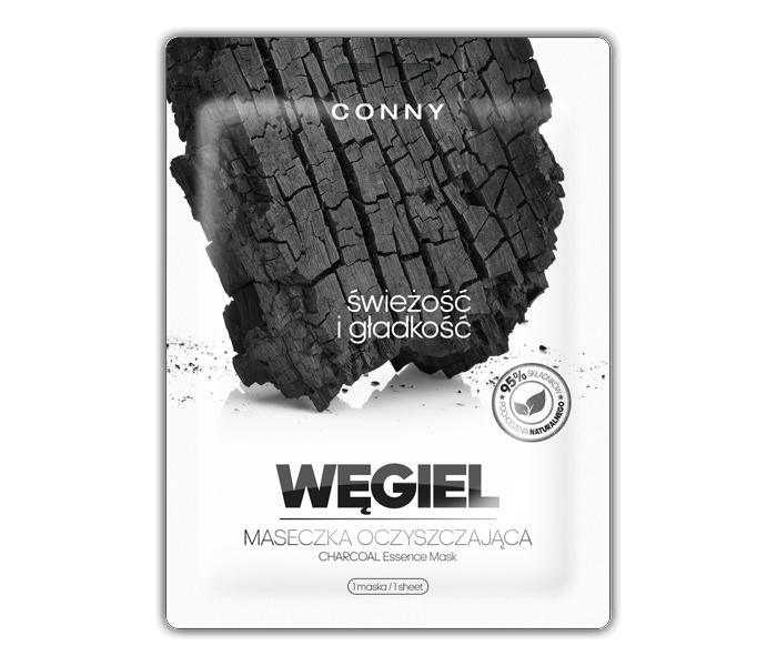 CONNY Charcoal Essence Mask oczyszczająca