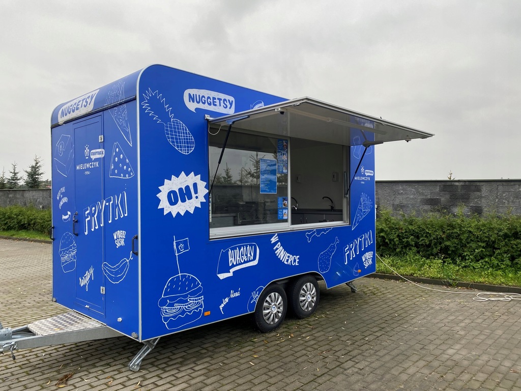 PRZYCZEPA GASTRONOMICZNA FOOD TRUCK 2018r