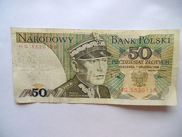 50 złotych 1988 r ser.HG