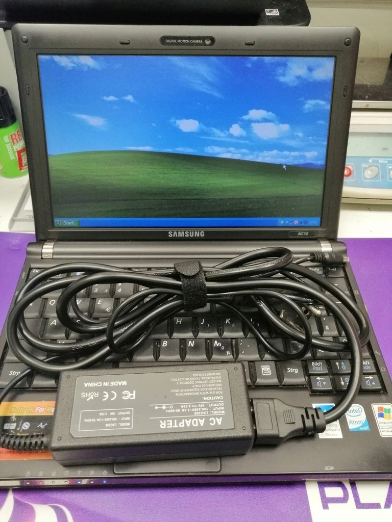 NETBOOK SAMSUNG NP-NC10 INTEL ATOM + MYSZ