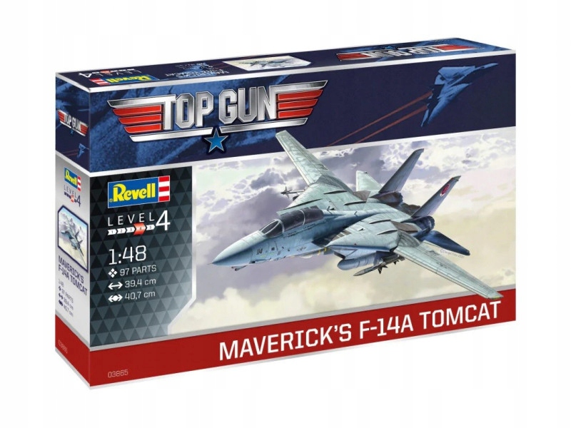 Model do sklejania F-14A Tomcat Top Gun