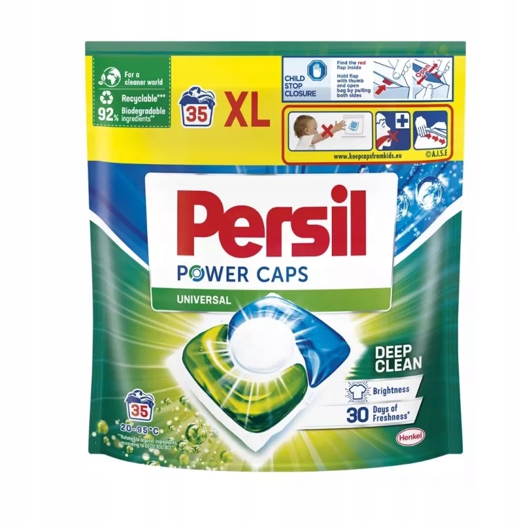PERSIL POWER CAPS KAPSUŁKI DO PRANIA BIELI 35 SZT