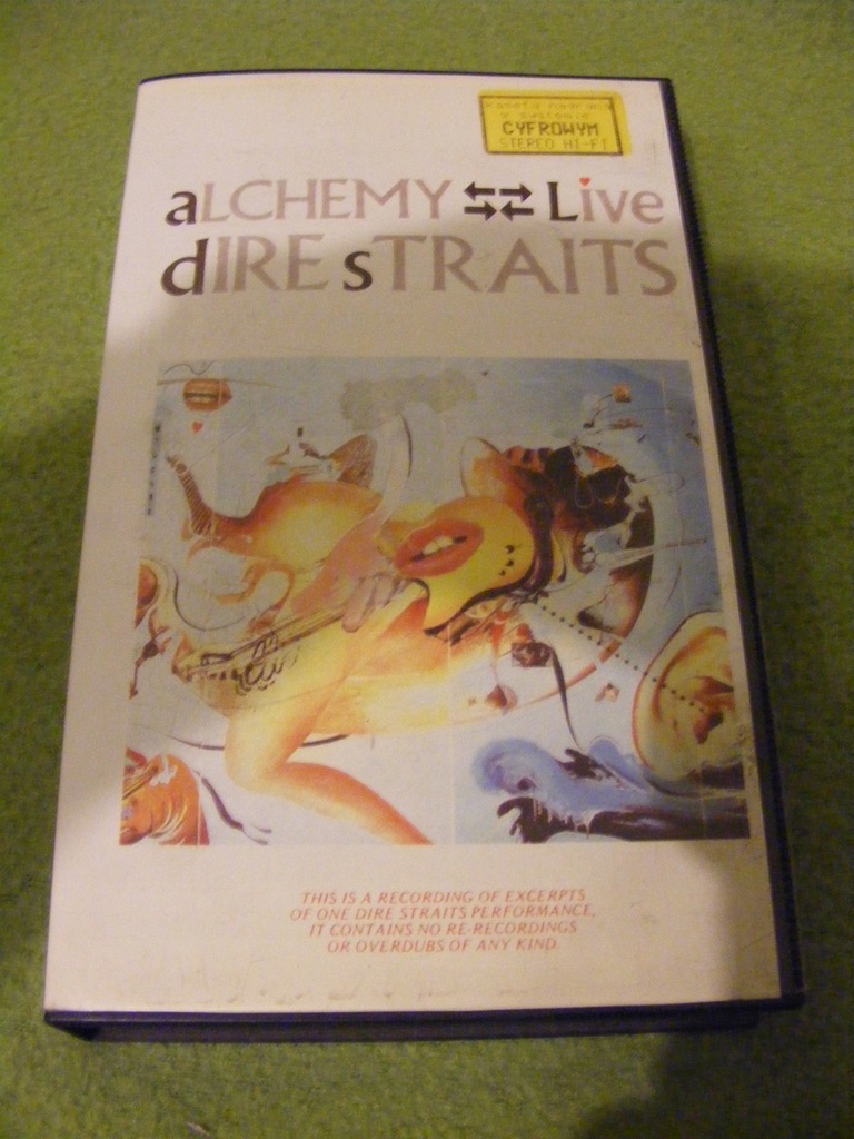 VHS. Dire Straits - Alchemy Live