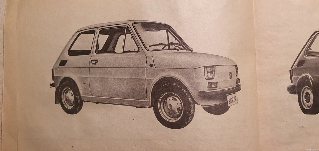 POLSKI Fiat 126p instrkcja obsługi