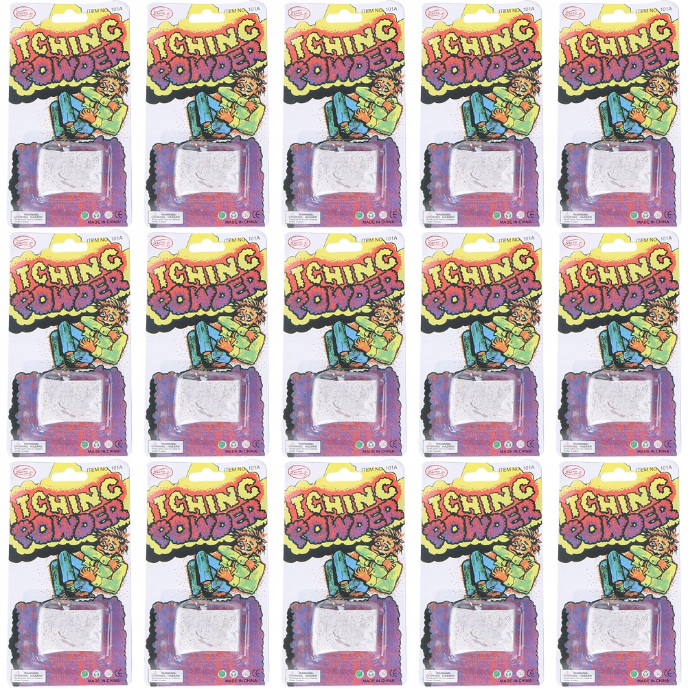 15PCS HALLOWEEN ITCHING POWDER PRANKS JOKE PROP