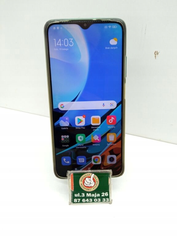 TELEFON REDMI 9T 4/64 GB KOMPLET