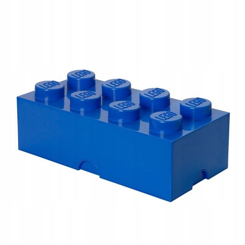 Pojemnik klocek LEGO Brick 8 (Niebieski)