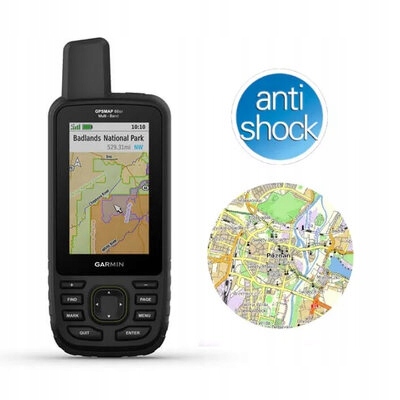 GARMIN GPSMAP 66SR [010-02431-01] + OSM + FOLIA