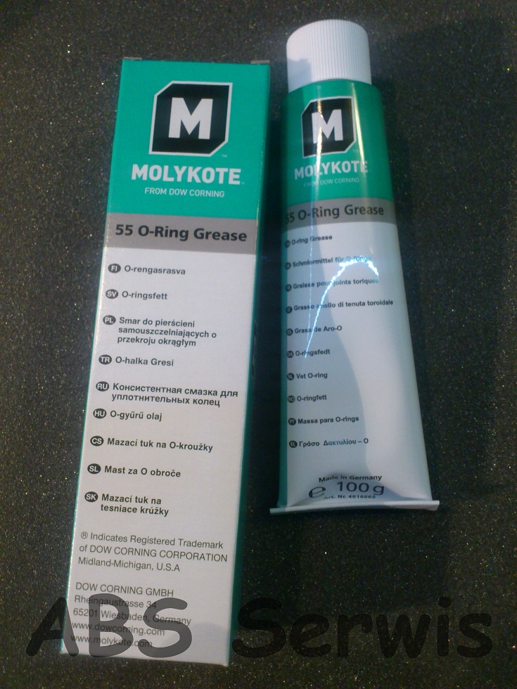 Купить Смазка для уплотнительных колец и резины Molykote 55 O-ring 100г ...