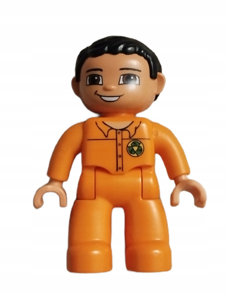 LEGO DUPLO FIGURKA LUDZIK KIEROWCA ŚMIECIARKI
