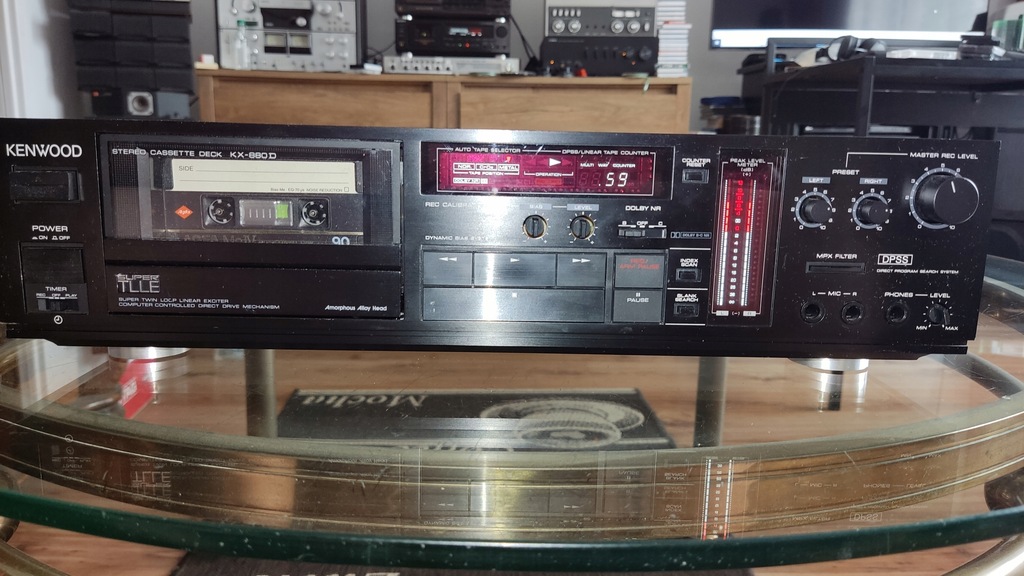 Magnetofon kasetowy Kenwood KX-880D