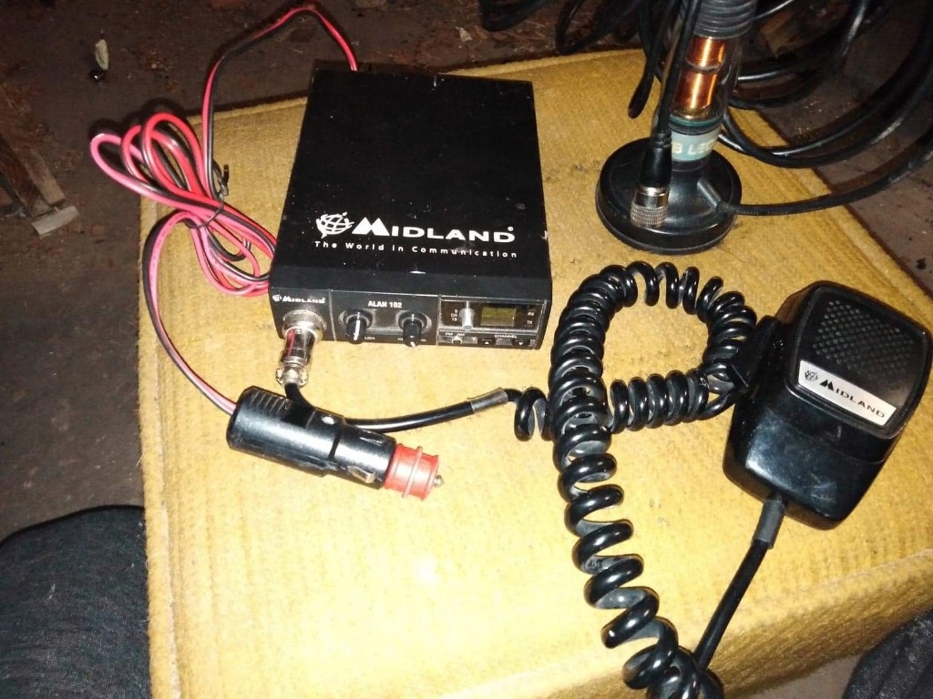 Cb radio Midland Alan 102 + antena