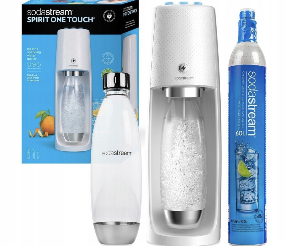 Elektryczny Saturator Sodastream Easy One Touch 12734260532