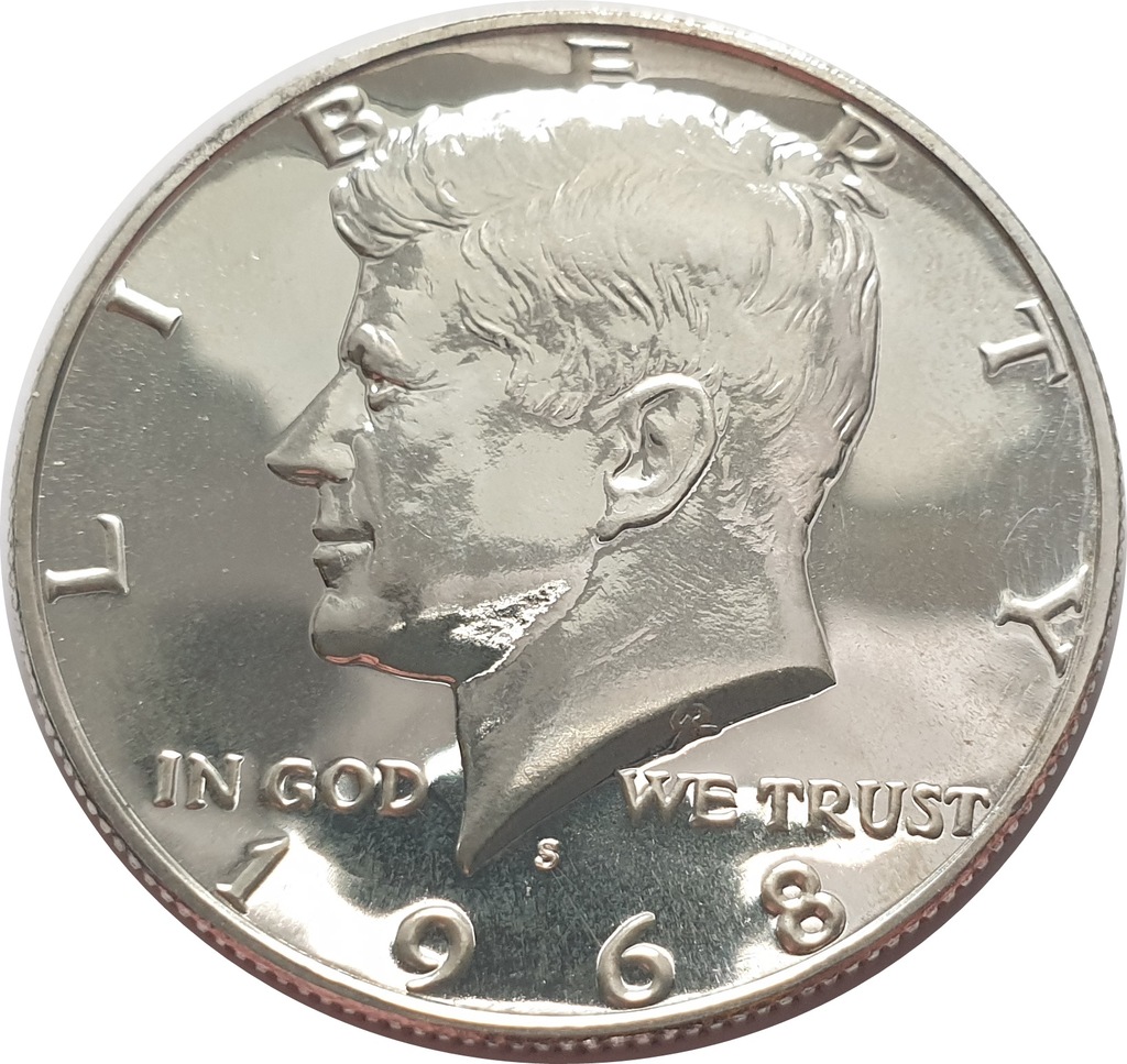 1/2 DOLARA - HALF DOLLAR KENNEDY 1968S