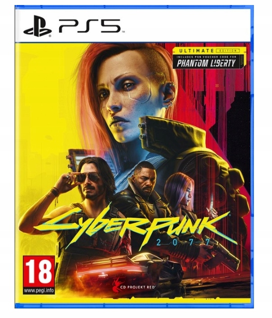 Cyberpunk 2077: Ultimate Edition PL – PS5 – POLSKI DUBBING – NOWA