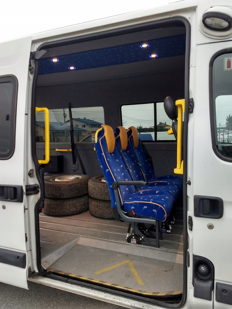 Renault Master 2.5 dCi 9 osobowy Uszkodzony silnik