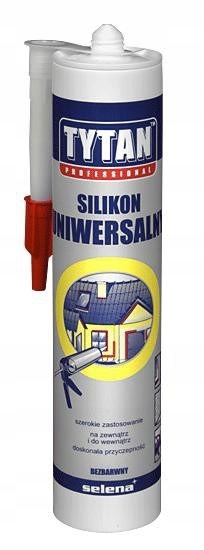 SILIKON UNIWERSALNY TYTAN 280ML BEZBARWNY