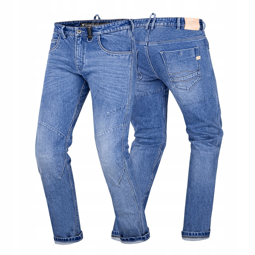 Spodnie jeansowe moto SHIMA DEVON Men Blue 38
