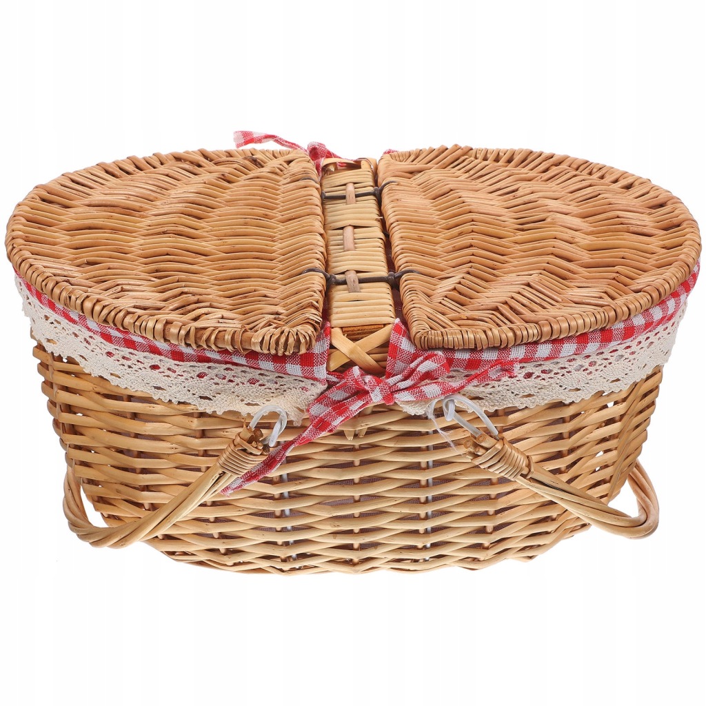OUTDOOR PICNIC RATTAN BASKET FASHION