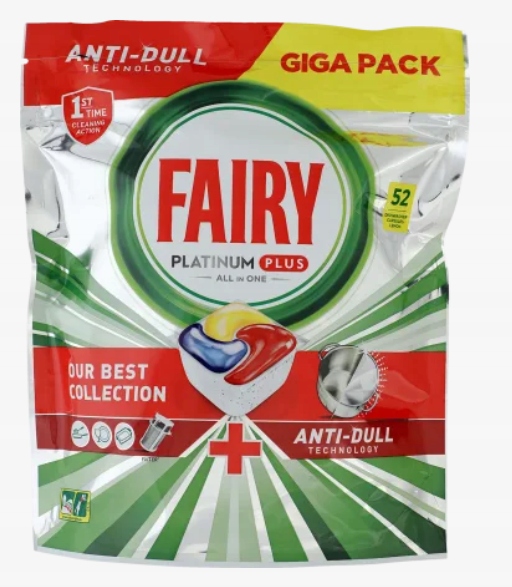 Fairy Platinum plus kapsułki do zmywarki 68 szt. - 13993221839 ...