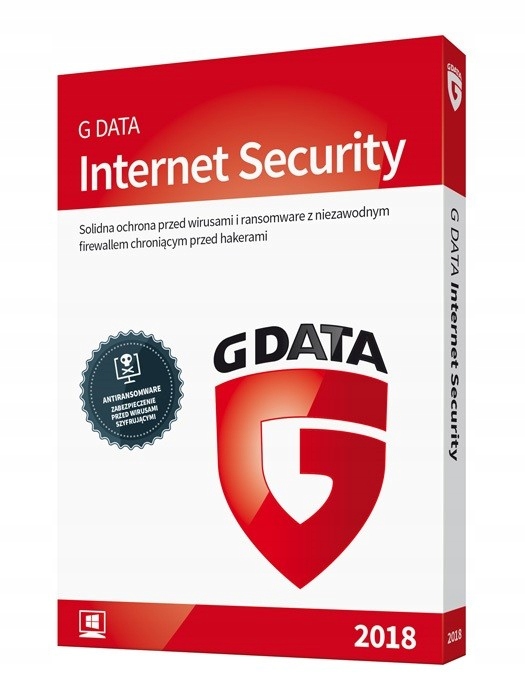 G DATA InternetSecurity 2PC 2 Lata BOX