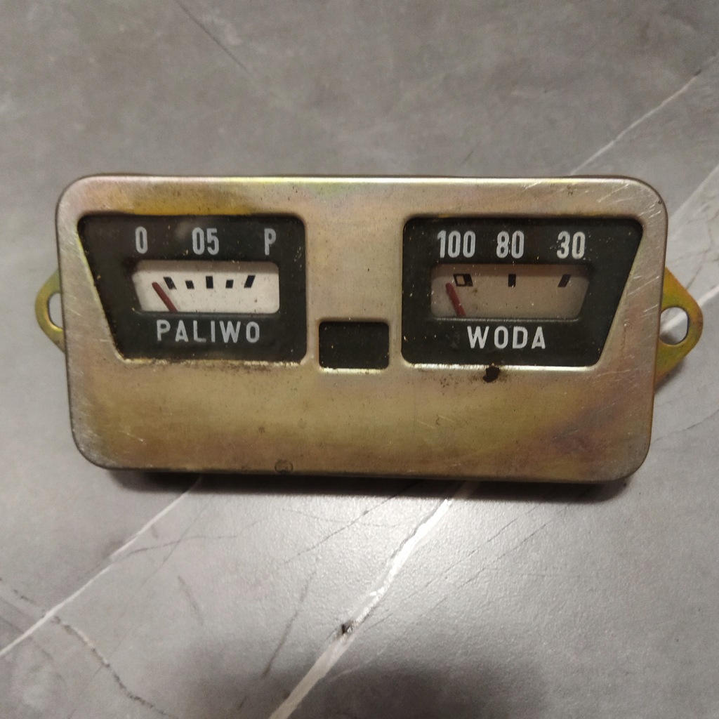 Wskaźniki woda paliwo Syrena ZWS-33S