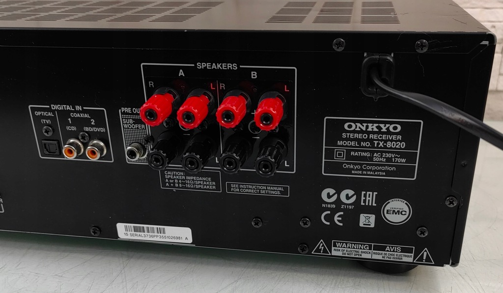 Купить Onkyo TX-8020 Современный стереоресивер с ЦАП: отзывы, фото, характеристики в интерне-магазине Aredi.ru
