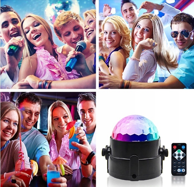 Купить ПРОЕКТОР DISCO BALL, СВЕТОДИОДНЫЙ ОТРАЖАТЕЛЬ RGB: отзывы, фото, характеристики в интерне-магазине Aredi.ru