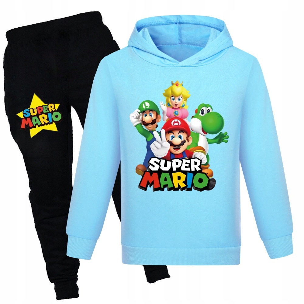 Kostium sportowy z grafiką Super Mario
