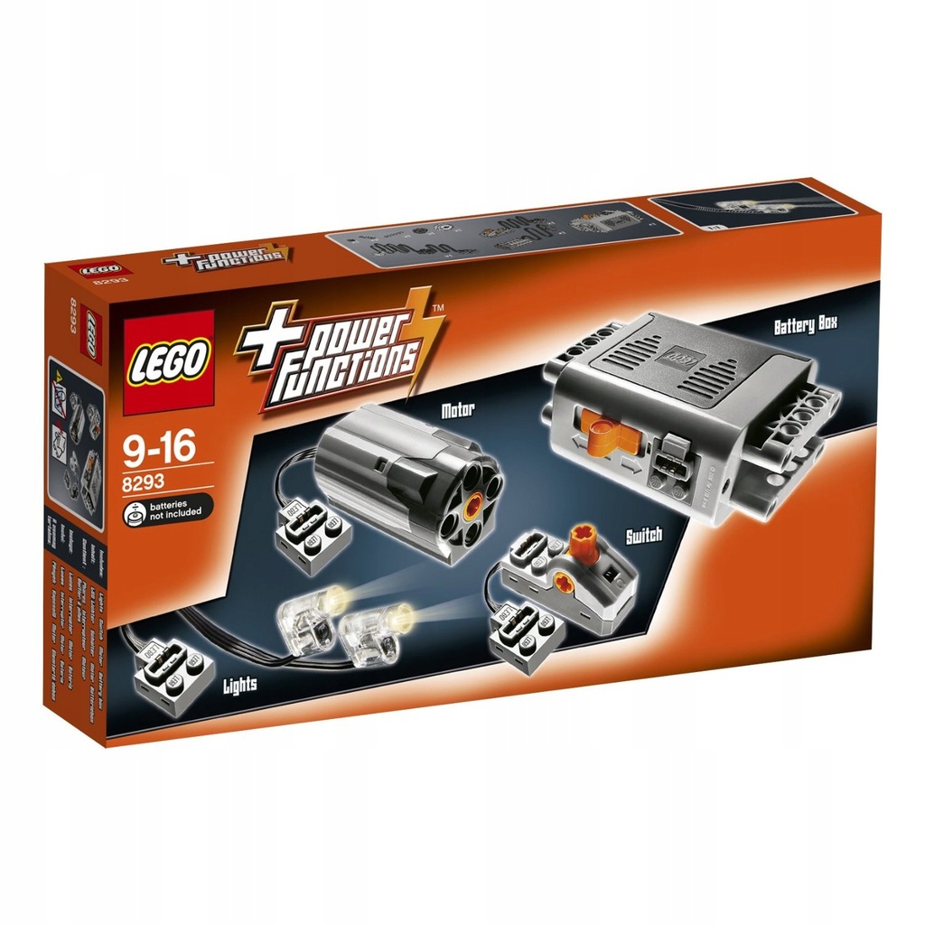 LEGO TECHNIC 8293 SILNIK POWER FUNCTION