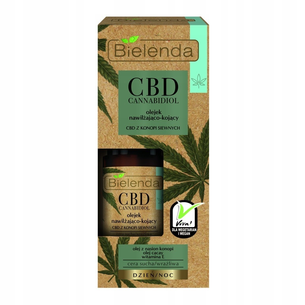 Bielenda CBD Cannabidiol Olejek do twarzy nawilżaj