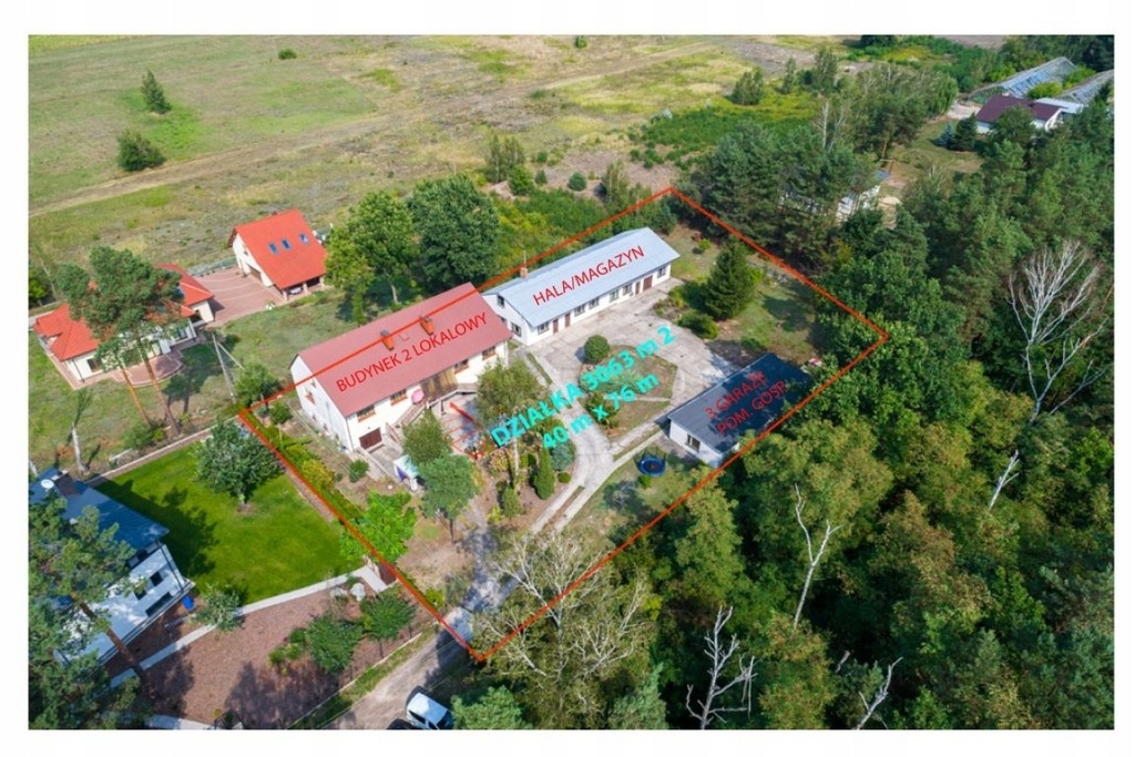 Komercyjne, Kąty Węgierskie, 360 m²