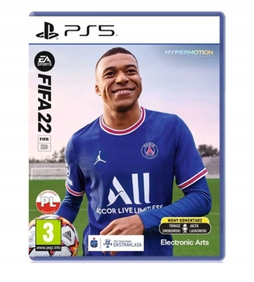 GRA FIFA 22 PLAYSTATION 5 PS5 POLSKA WERSJA BOX