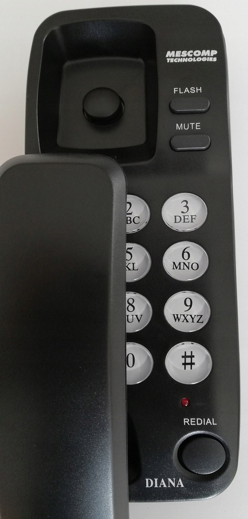 Купить ДИАНА МТ-518 проводной стационарный телефон черного цвета: отзывы, фото, характеристики в интерне-магазине Aredi.ru