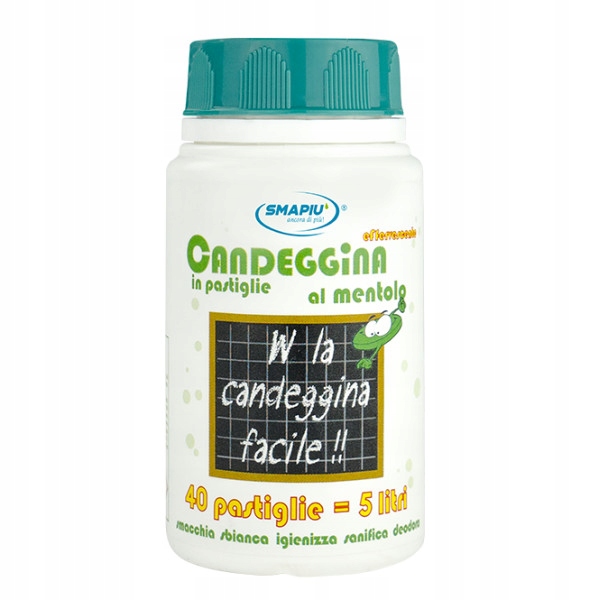 Smapu Candeggina al Mentolo wybielacz w pastylkach