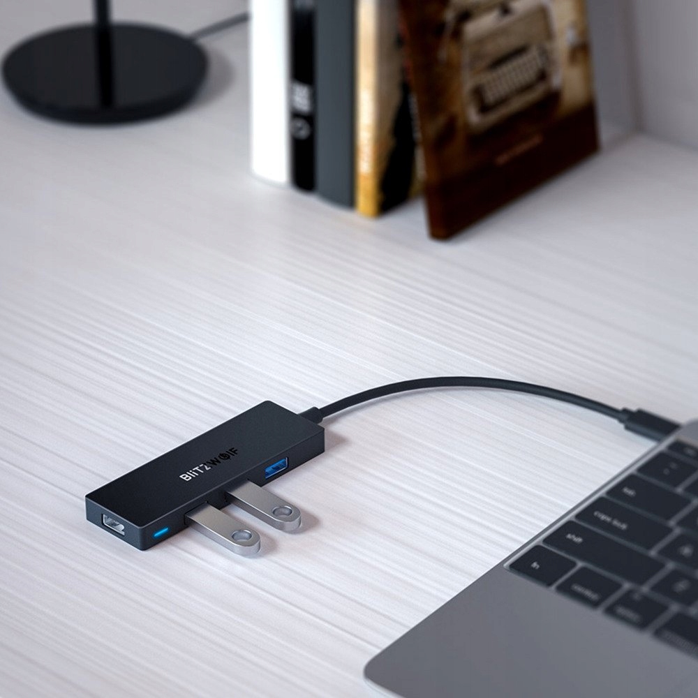 Купить Концентратор BlitzWolf BW-TH6 USB-C 4x USB 3.0: отзывы, фото, характеристики в интерне-магазине Aredi.ru