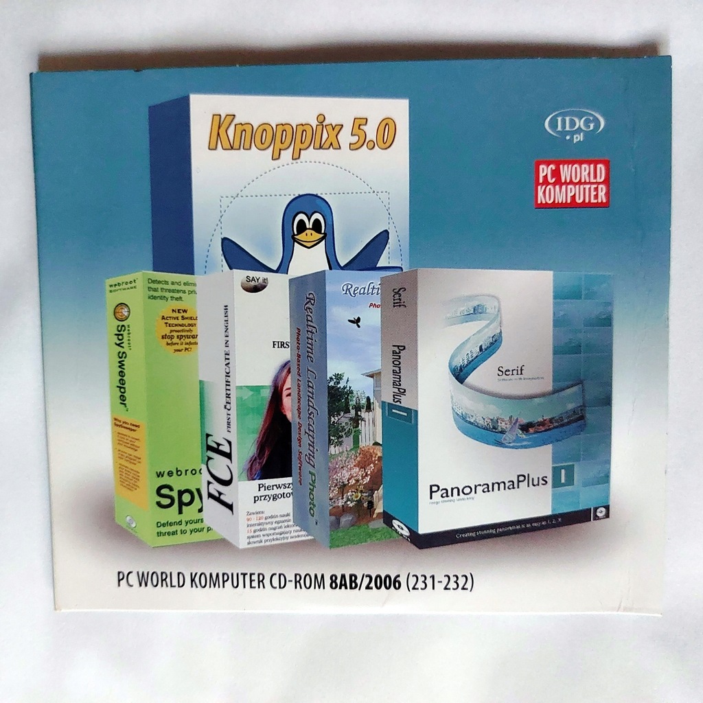 KNOPPIX 5.0 | BOOTOWALNA / INSTALOWANA | CD NA PC