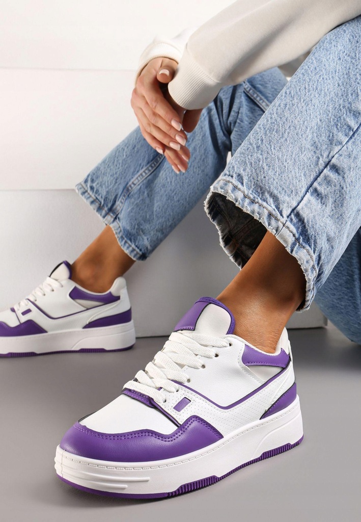 Renee Fioletowe Sneakersy damskie 40