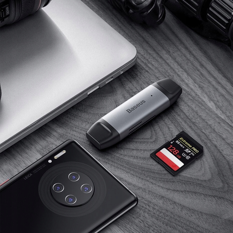 Купить КАРТРИДЕР MICRO SD TF OTG USB-C USB 3.0 BASEUS: отзывы, фото, характеристики в интерне-магазине Aredi.ru