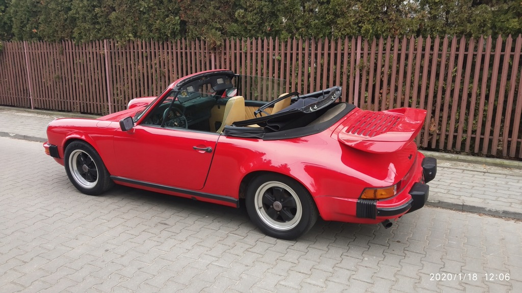 Купить Порше 911 кабриолет 1985 года выпуска: отзывы, фото, характеристики в интерне-магазине Aredi.ru