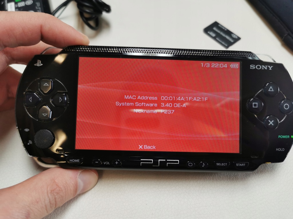 SONY PlayStationPortable PSP-1000 ブラック SONY PSP 1000 (PSP-1000) 本体 完品 外箱付 ブラック 黒