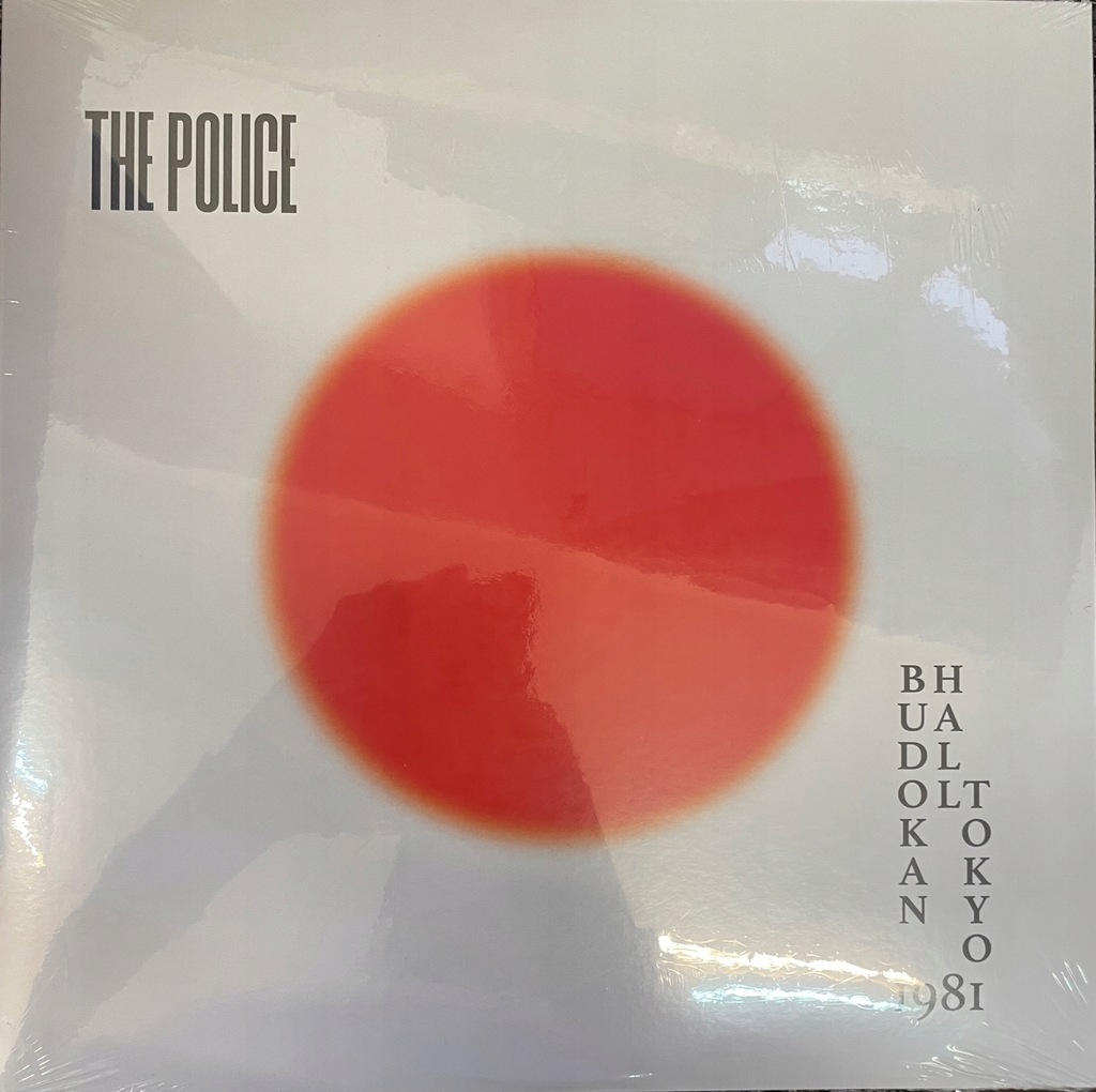 THE POLICE – Budokan Hall Tokyo 2LP limited white marbled vinyl