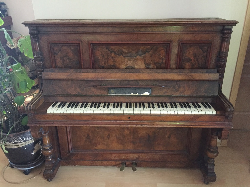 Pianino Georg Hoffmann Berlin przedwojenne STROI!