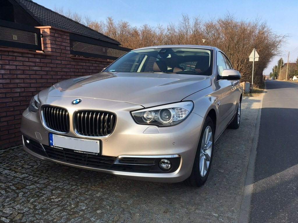 BMW 5GT 2.0d GT serwisowana Skóra Panorama Kamera